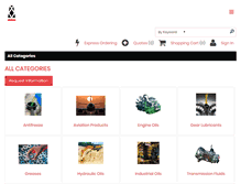 Tablet Screenshot of catalog.parentpetroleum.com